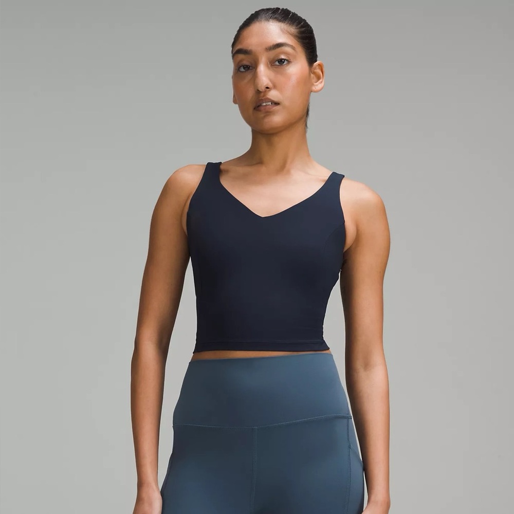 Lululemon Align Tank Top C/D Cup True Navy